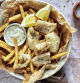 Brótola y chips, una reinterpretación del clásico Fish&Chips