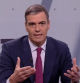 Pedro Sánchez durante la entrevista concedida a TVE el 29 de abril del 2024