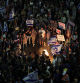 People attend a protest calling for the immediate release of hostages kidnapped in the deadly October 7 attack on Israel by the Palestinian Islamist group Hamas, in Tel Aviv, Israel, May 4, 2024. REUTERS/Ronen Zvulun