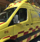 Ambulancia del SAMU 061.