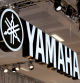 FILED - 30 August 2012, Berlin: Logo of the Japanese company 'Yamaha' is seen at the trade show for consumer electronics and home appliances IFA. Photo: Robert Schlesinger/ZB/dpa