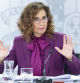 La vicepresidenta cuarta y ministra de Hacienda, María Jesús Montero, durante una rueda de prensa posterior al Consejo de Ministros, en el Palacio de La Moncloa, a 4 de junio de 2024, en Madrid (España).