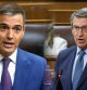 Feijóo pide elecciones y Sánchez le responde