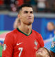 La conmovedora reacción de una niña al estar al lado de Cristiano Ronaldo antes del partido de Portugal que arrasa en redes