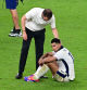 Soccer Football - Euro 2024 - Final - Spain v England - Berlin Olympiastadion, Berlin, Germany - July 14, 2024 England manager Gareth Southgate and Jude Bellingham look dejected after the match REUTERS/Angelika Warmuth