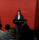 Chancellor of the Exchequer Rachel Reeves speaks during a press conference following her statement to the House of Commons on the findings of the Treasury audit into the state of the public finances, in London, Britain July 29, 2024. Lucy North/Pool via REUTERS