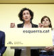 La secretaria general de ERC en funciones, Marta Rovira, durante una rueda de prensa de ERC, en la sede del partido, a 2 de agosto de 2024, en Barcelona, Catalunya (España). La militancia de ERC ha avalado hoy con un 53,5% un preacuerdo con el PSC para investir presidente de la Generalitat al líder socialista, Salvador Illa, y que prevé que Cataluña salga del régimen común; que la Agència Tributària Catalana gestione, liquide, recaude e inspeccione todos los impuestos (empezando por el IRPF), así como crear un Departament de Política Lingüística en el Govern.