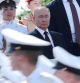 FILE PHOTO: Russia's President Vladimir Putin attends the annual Navy Day parade in Saint Petersburg, Russia July 28, 2024. Sputnik/Sergei Savostyanov/Pool via REUTERS ATTENTION EDITORS - THIS IMAGE WAS PROVIDED BY A THIRD PARTY./File Photo