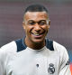 Soccer Football - UEFA Super Cup - Real Madrid Training - National Stadium, Warsaw, Poland - August 13, 2024 Real Madrid's Kylian Mbappe during training REUTERS/Jennifer Lorenzini