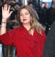 Padrinos famosos Actress Drew Barrymore in New York.