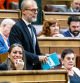 La vicepresidenta primera del Gobierno y ministra de Hacienda, María Jesús Montero comparece ante el pleno del Congreso, en el marco del debate abierto sobre la reforma de la financiación autonómica, para dar cuenta a instancias del PP del acuerdo de financiación singular para Cataluña pactado por el Gobierno con ERC. Miriam Nogueres Josep Maria Cruset