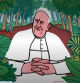 El papa se fue a Nueva Guinea