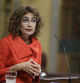 La vicepresidenta primera del govern espanyol, María Jesús Montero, aquest dijous al Congrés dels Diputats