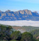 Alfombra de niebla baja en Montserrat. Imágenes de Narcís Serrat