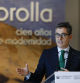 MADRID, 16/10/2024.- El ministro de Presidencia, Justicia y Relaciones con las Cortes, Félix Bolaños, interviene en la inauguración de la exposición de la Galería de las Colecciones Reales 'Sorolla, cien años de modernidad' organizada por Patrimonio Nacional y Light Art Exhibitions, en el cierre de su Centenario. EFE/ Javier Lizon