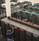 AJUSTES DE LOS INGENIEROS DEL BARCELONA SUPERCOMPUTING CENTER DE LA NUEVA TERMINAL DE SUPERCOMPUTADORA MARE NOSTRUM 5, QUE ESTA A PUNTO DE INAUGURARSE.
