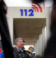 Spanish opposition leader Alberto Nunez Feijoo speaks to the members of the media after visiting the crisis committee headquarters in L'Eliana on October 31, 2024. Rescuers raced on October 31, 2024 to find survivors and victims of once-in-a-generation floods in Spain that killed at least 95 people and left towns submerged in a muddy deluge with overturned cars scattered in the streets. About 1,000 troops joined police and firefighters in the grim search for bodies in the Valencia region as Spain started three days of mourning. Up to a year's rain fell in a few hours on the eastern city of Valencia and surrounding region on October 29 sending torrents of water and mud through towns and cities. (Photo by Manaure Quintero / AFP)