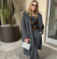 Chiara Ferragni con el jersey de rombos de Zara