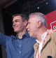 El presidente del Gobierno y secretario general del PSOE, Pedro Sánchez, ha cargado este domingo contra la 