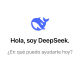 Mensaje que aparece en el chat de la app de DeepSeek para el iPhone