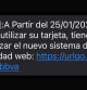 El mensaje de estafa que les llega a los clientes para que caigan en la trampa
