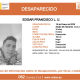 Cartel del hombre desaparecido hecho por el Centro Nacional de Desaparecidos (CNDES)