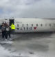 Un avión de pasajeros de Delta sufre un aparatoso accidente al aterrizar en Toronto
