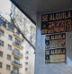 (Foto de ARCHIVO)
Carteles de 'Se alquila' pegados en un edificio, a 28 de diciembre de 2022, en Madrid (España).