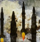 Conceptual image portrays the threat of nuclear war. Silhouetted missiles are juxtaposed against a textured background dominated by a mushroom cloud, symbolizing an atomic explosion. The distressed, vintage-style texture of the image adds a layer of historical weight, suggesting the enduring nature of this threat. This photo is suitable for conveying themes of global conflict, nuclear disarmament, political tension, and the potential consequences of unchecked power.Nuclear explosion background photo from the public domain library of archives.gov:https://catalog.archives.gov/id/6234448