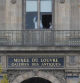 Police officers work inside the Louvre museum, Sunday, Oct. 19, 2025 in Paris. (AP Photo/Thibault Camus)