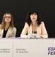 La ministra de Igualdad, Ana Redondo (d), y la jueza Carmen Martínez Perza (i) durante la presentación de la Macroencuesta de Violencia contra la Mujer, en el Ministerio de Igualdad, a 3 de diciembre de 2025, en Madrid (España). La encuesta, realizada periódicamente por el Instituto Nacional de Estadística (INE), tiene como objetivo principal estimar la frecuencia y severidad de las distintas formas de violencia contra la mujer (física, sexual, psicológica, de control o económica), tanto en el ámbito de la pareja o expareja como fuera de él.