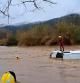 Buscan al conductor de un coche encontrado en una riera en Llinars durante el temporal