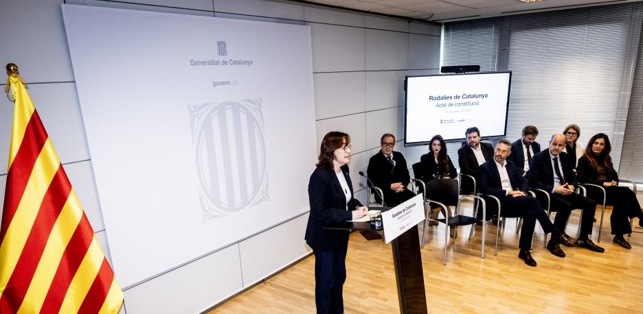 La consellera Sílvia Paneque comparece ante los medios por el caos en Rodalies