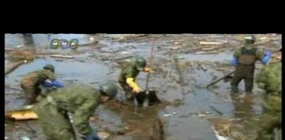 El tsunami del 11 de marzo alcanzó 38 metros de altura