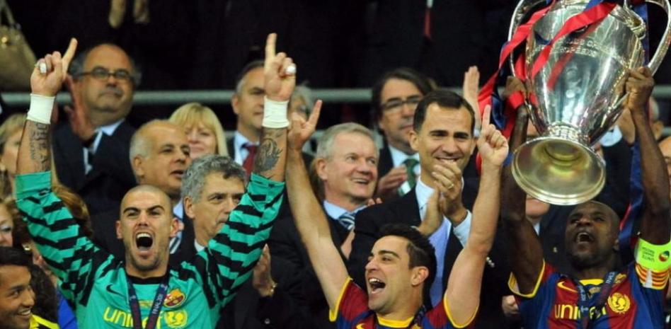 Abidal levantó la Copa