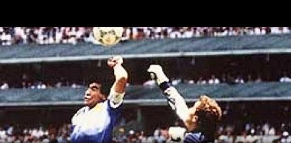 25 años de la 'mano de Dios'