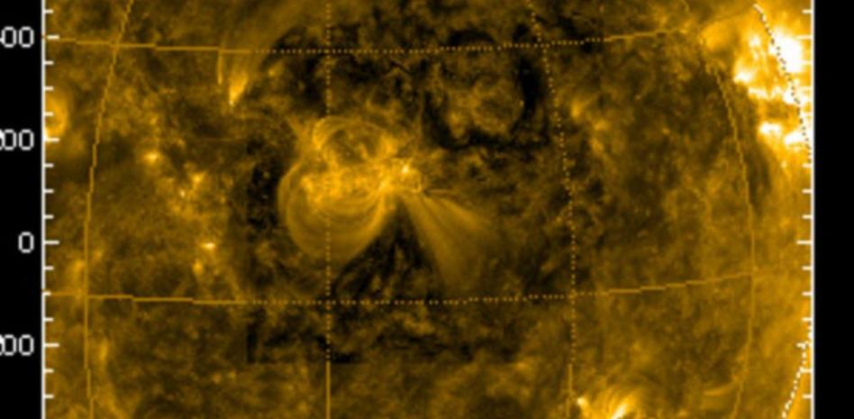 Una intensa llamarada solar amenaza el campo magnético de la Tierra