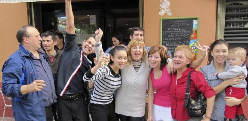 El Gordo de Navidad, el 58.268, cae en Grañén, Huesca