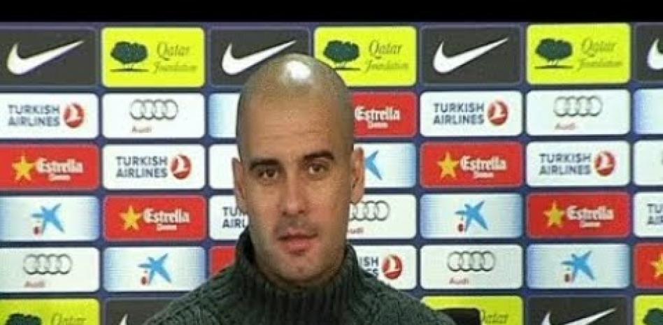 Guardiola: "Me siento igual que ayer, yo no gano solo"