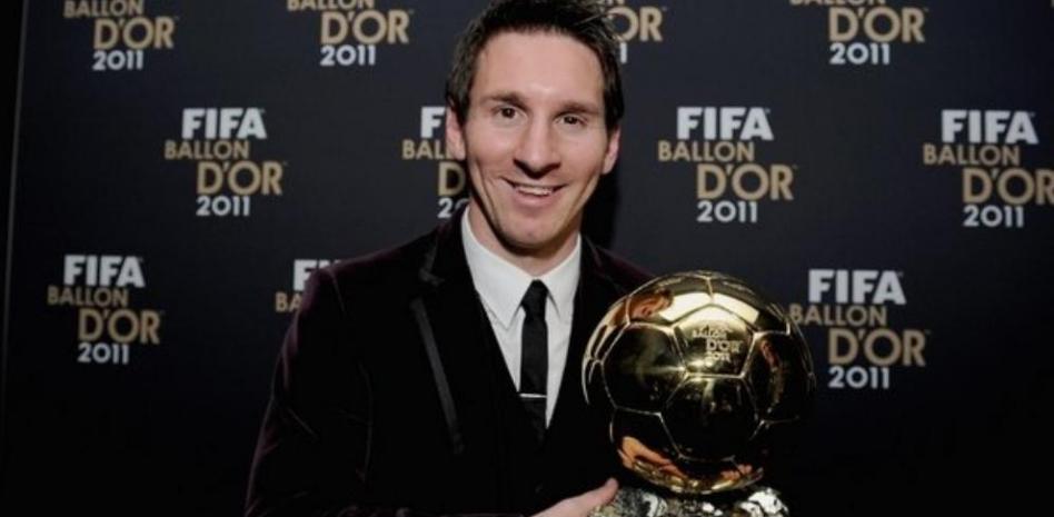 Messi gana su tercer Balón de Oro