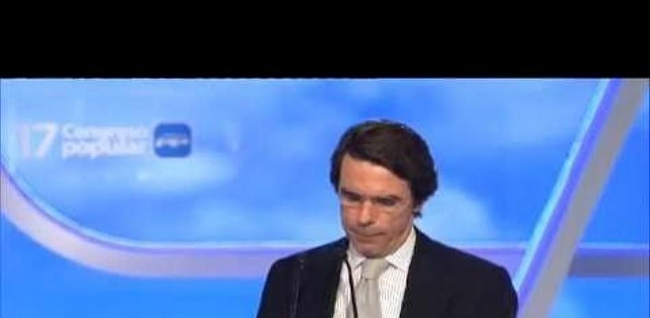Aznar: "Hemos dejado atrás el peor gobierno de la democracia española"