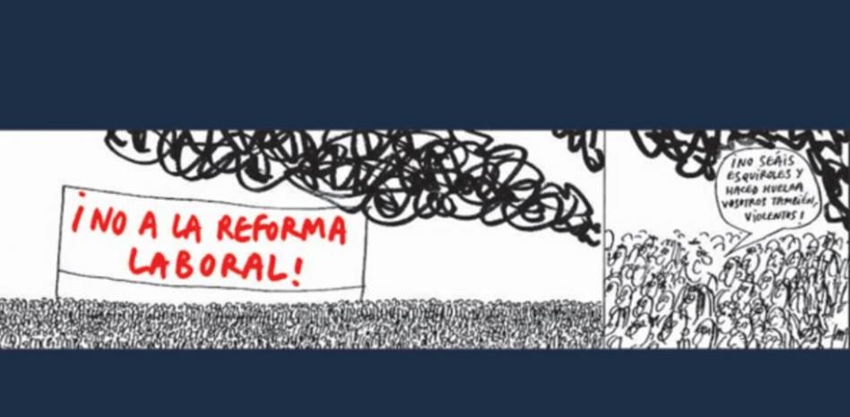 La huelga se viste de manifestación; prudencia táctica del Gobierno