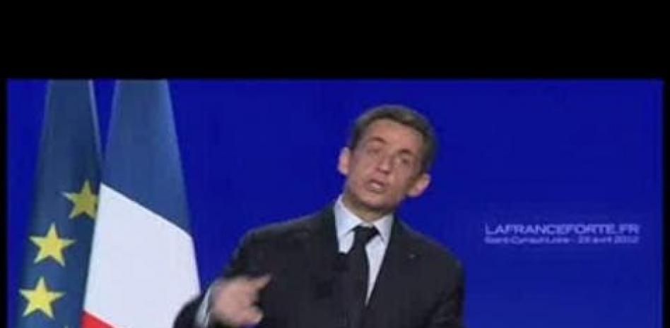 Sarkozy sobre Zapatero: "¿Es el ejemplo que queremos seguir?"
