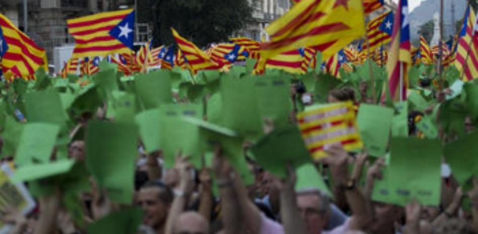 Unas 600.000 personas en la manifestación independentista