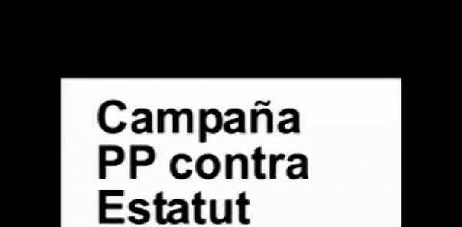El PSC lanza un vídeo donde denuncia la "campaña del PP contra el Estatut"