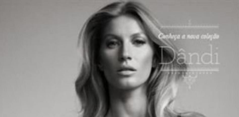 Gisele Bündchen presenta su nueva colección de ropa interior para Hope