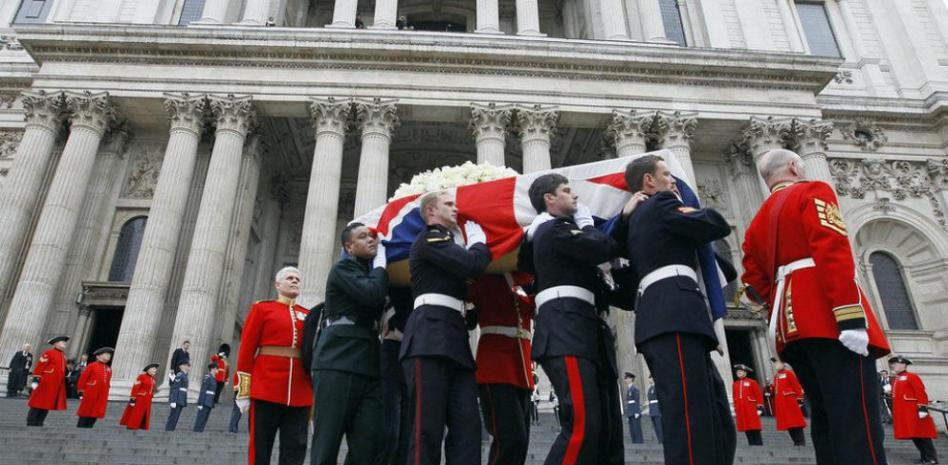 La solemnidad marca el funeral de Margaret Thatcher