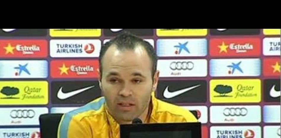 Iniesta: "Fin de ciclo es cuando pasan años sin ganar nada"