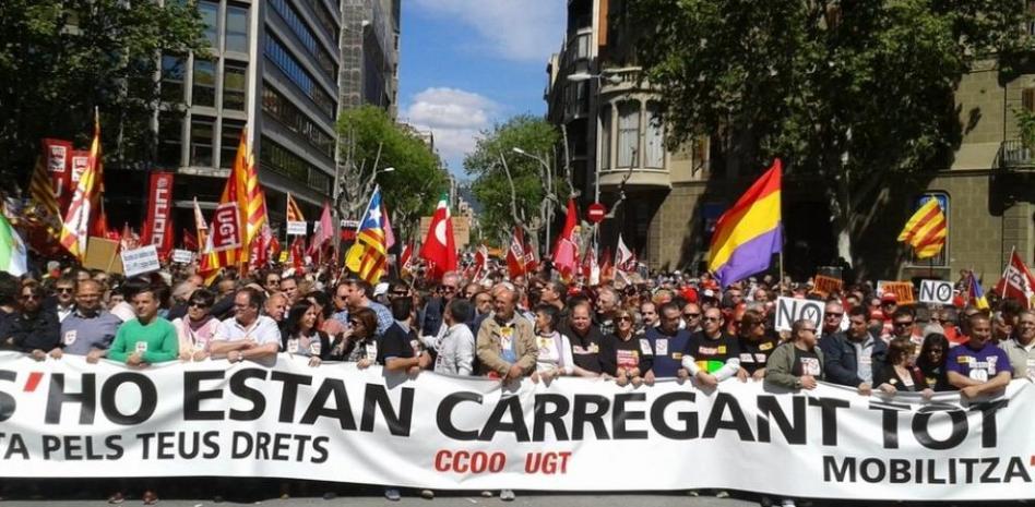 CC.OO. y UGT reclaman un pacto nacional que saque a España de la crisis