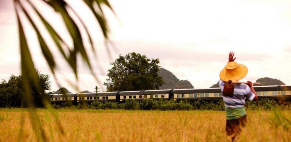 Exotismo oriental en un tren de lujo
